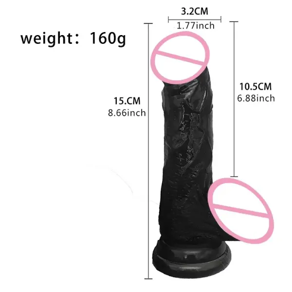 Holographic clear TPE dildo with vibrant rainbow swirls adult toy